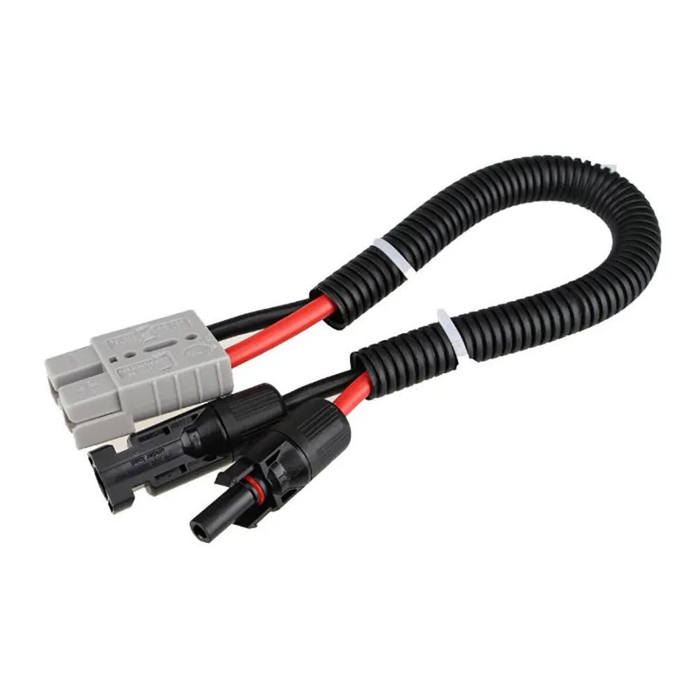 EcoFlow Adapter Cable. Converting Solar Anderson Plug  to PV (MC4) Plug, 30cm, 8AWG