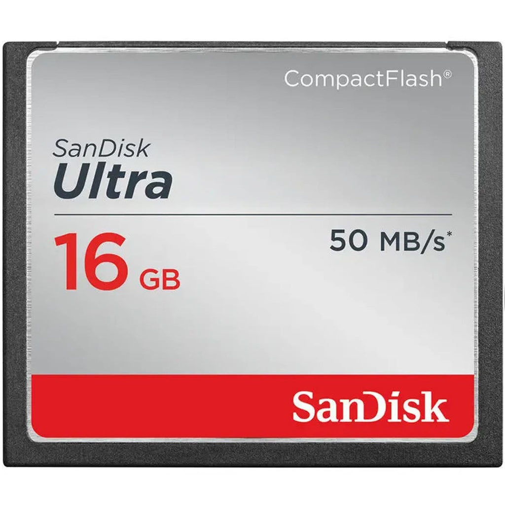 SanDisk 16GB Ultra CompactFlash Memory Card (50Mb/s)