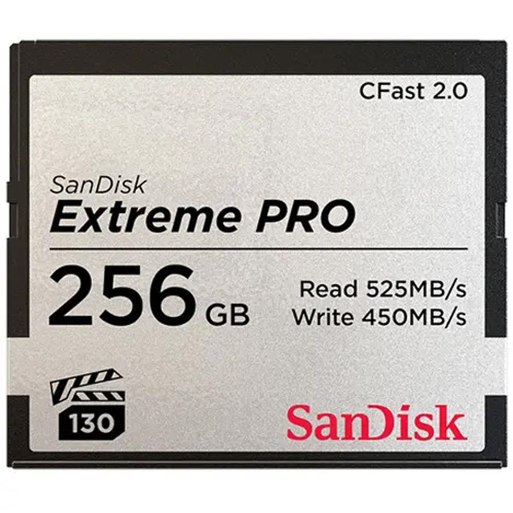 SanDisk 256GB Extreme PRO CFast 2.0 Memory Card