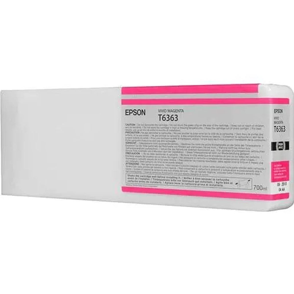 Epson T636300 Vivid Magenta UltraChrome HDR Ink Cartridge (700ml)