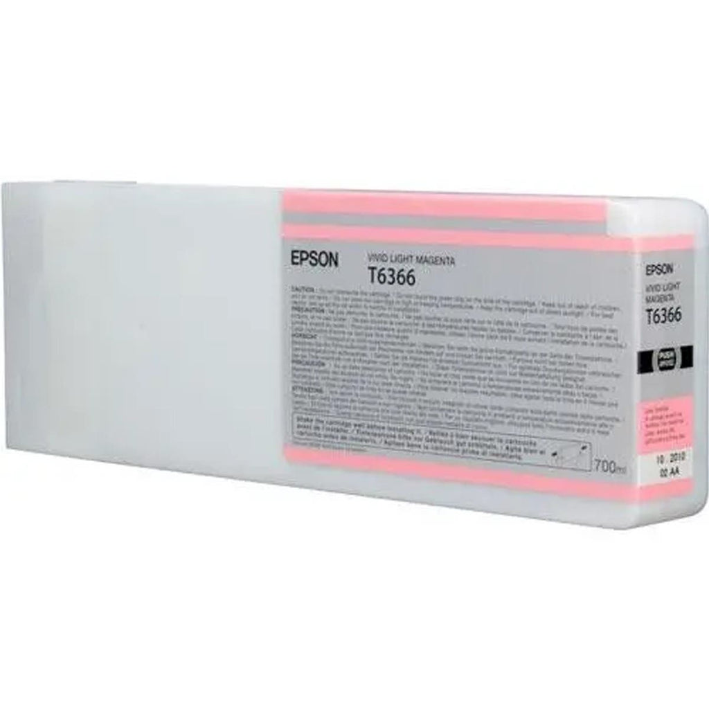 Epson T6366 UltraChrome HDR Vivid Light Magenta Ink Cartridge (700ml)
