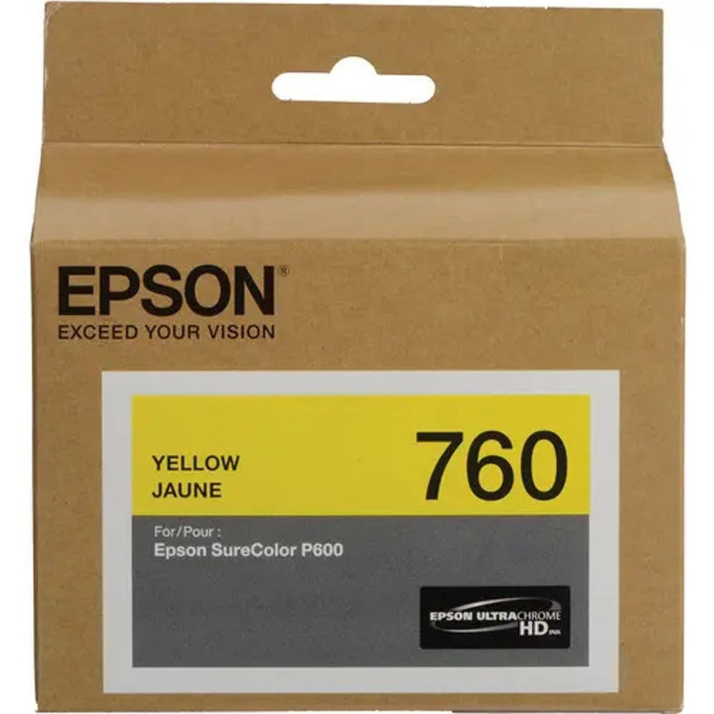 Epson T760 Yellow Ultrachrome HD Ink Cartridge