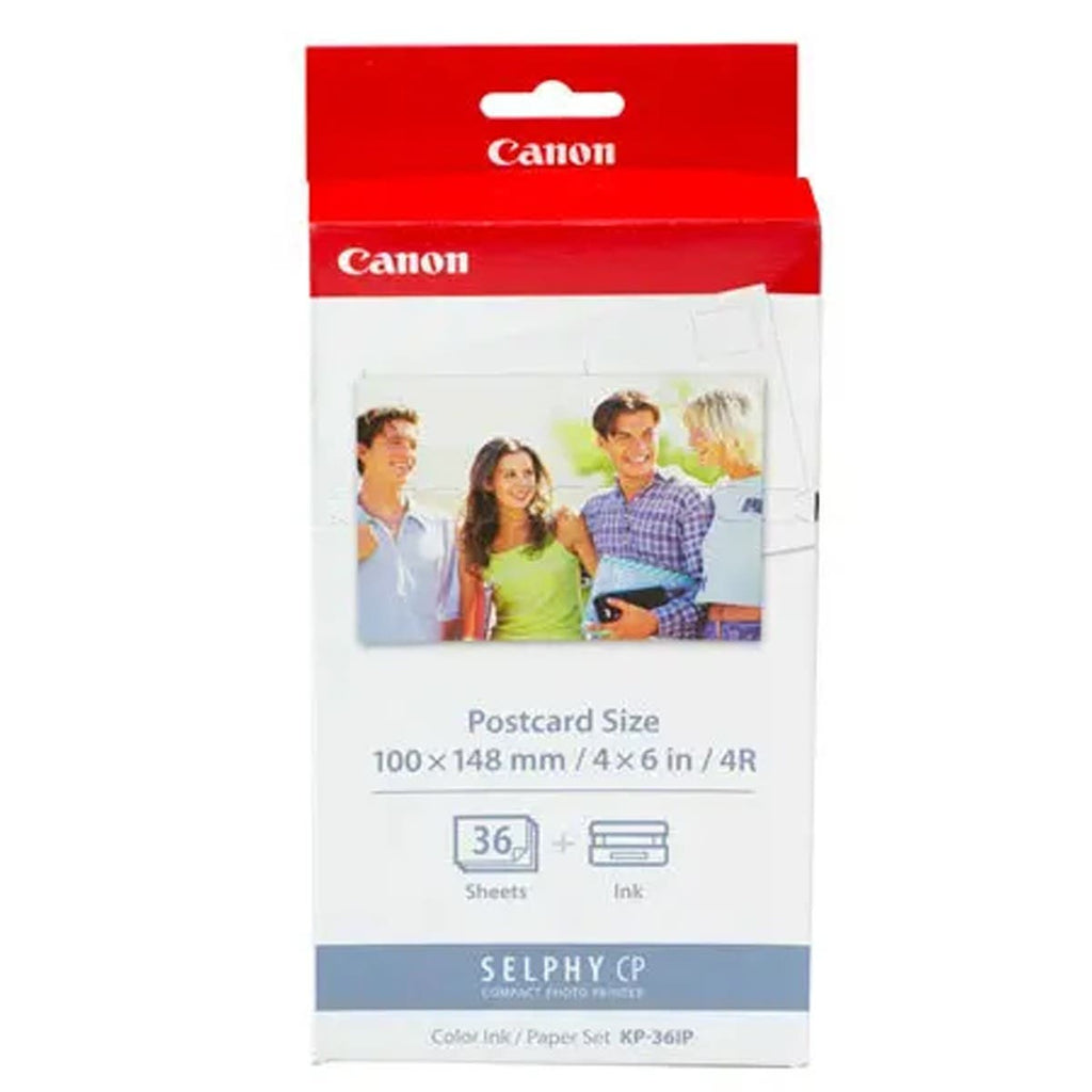 Canon KP-36IP Color Ink & Paper Set (4 x 6in Paper, 36 Sheets)