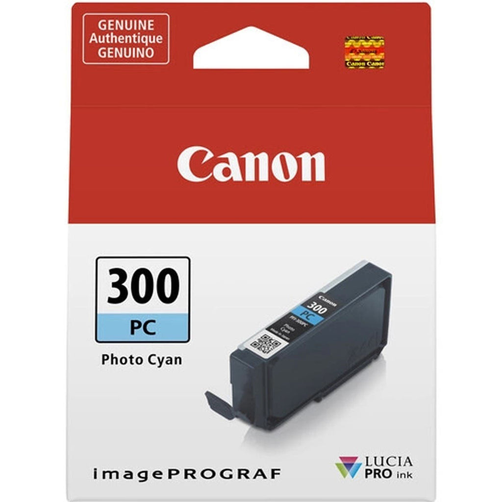 Canon PFI-300 Photo Cyan Ink Tank (14.4ml)