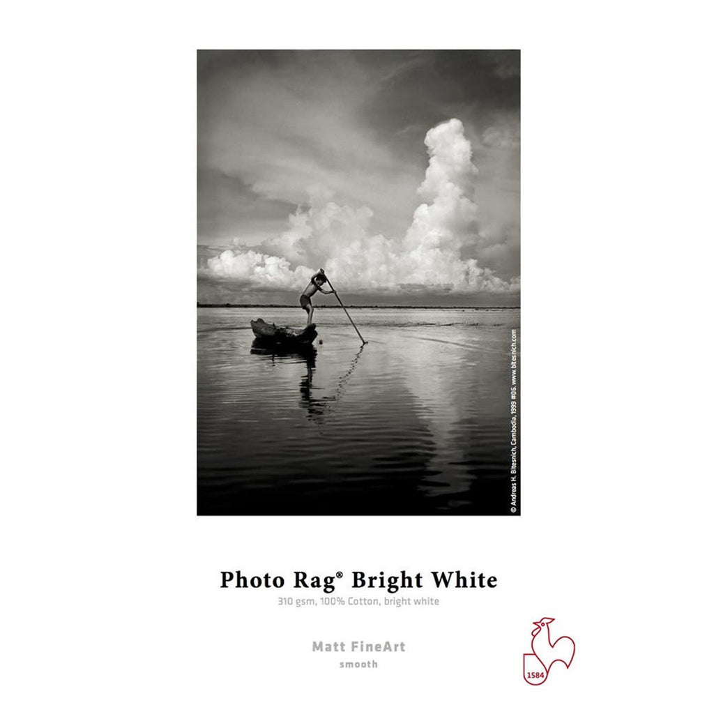 Hahnemuhle Photo Rag Bright White 310GSM A3+ (25 Sheets)