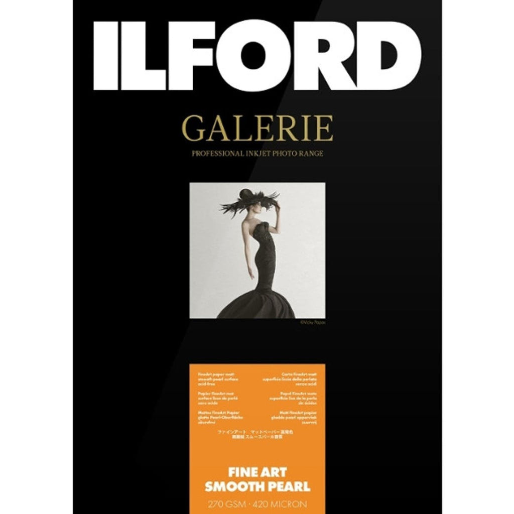 Ilford Galerie Fine Art Smooth Pearl 270GSM A3+ (25 Sheets)