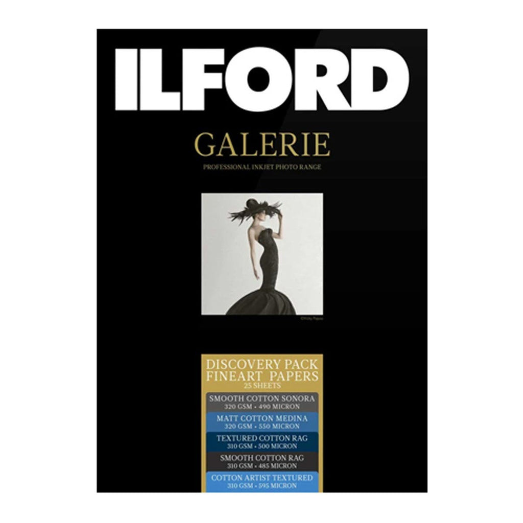 Ilford Galerie Discovery Pack Fine Art Rag A4 (25 Sheets)