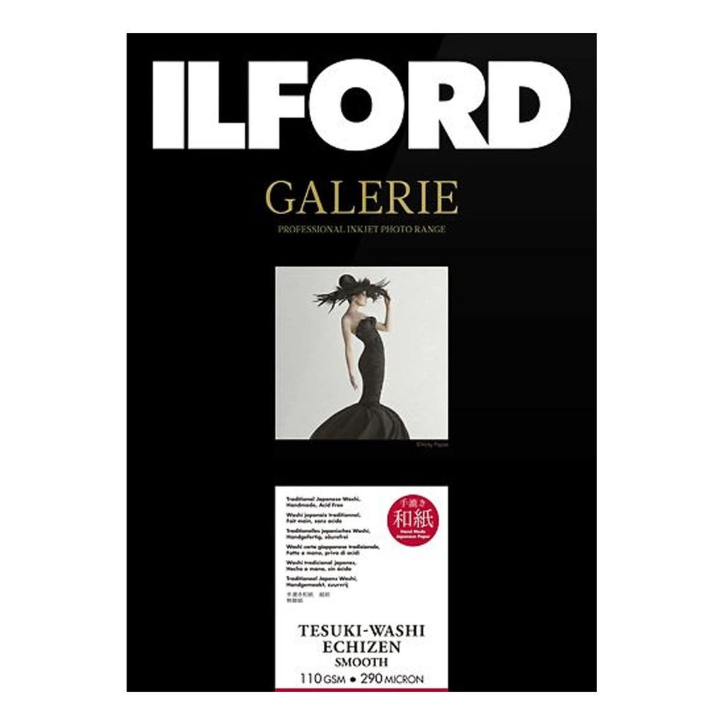 Ilford Galerie Tesuki-Washi Echizen Smooth 110gsm A4 10 Sheets