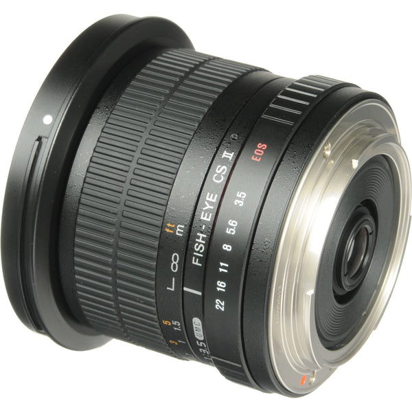 Samyang 8mm f/3.5 HD Fisheye Lens with Removable Hood for Canon