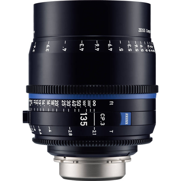 ZEISS CP.3 135mm T2.1 Compact Prime Lens (Canon EF Mount, Feet)