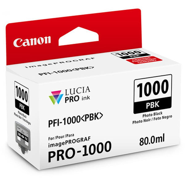 Canon PFI-1000PBK Black Ink Tank Pro1000 (80ml)