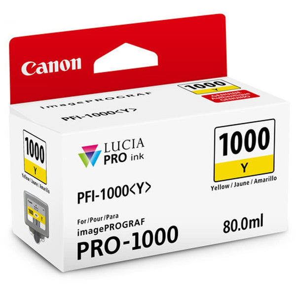 Canon PFI-1000Y Yellow Ink Tank Pro1000 (80ml)