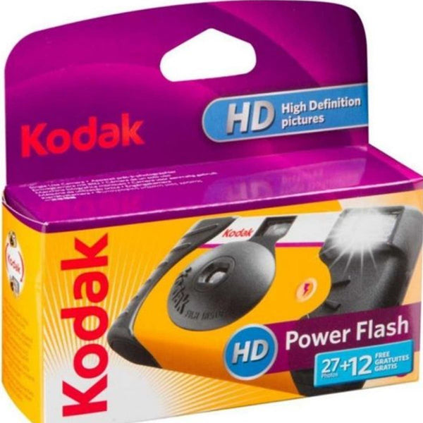 Kodak Power Flash 35mm 27+12 Exposure (Disposable Film Camera)