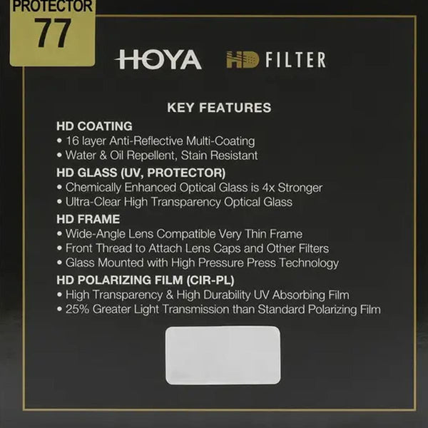 Hoya 77mm HD MkII Protector Filter