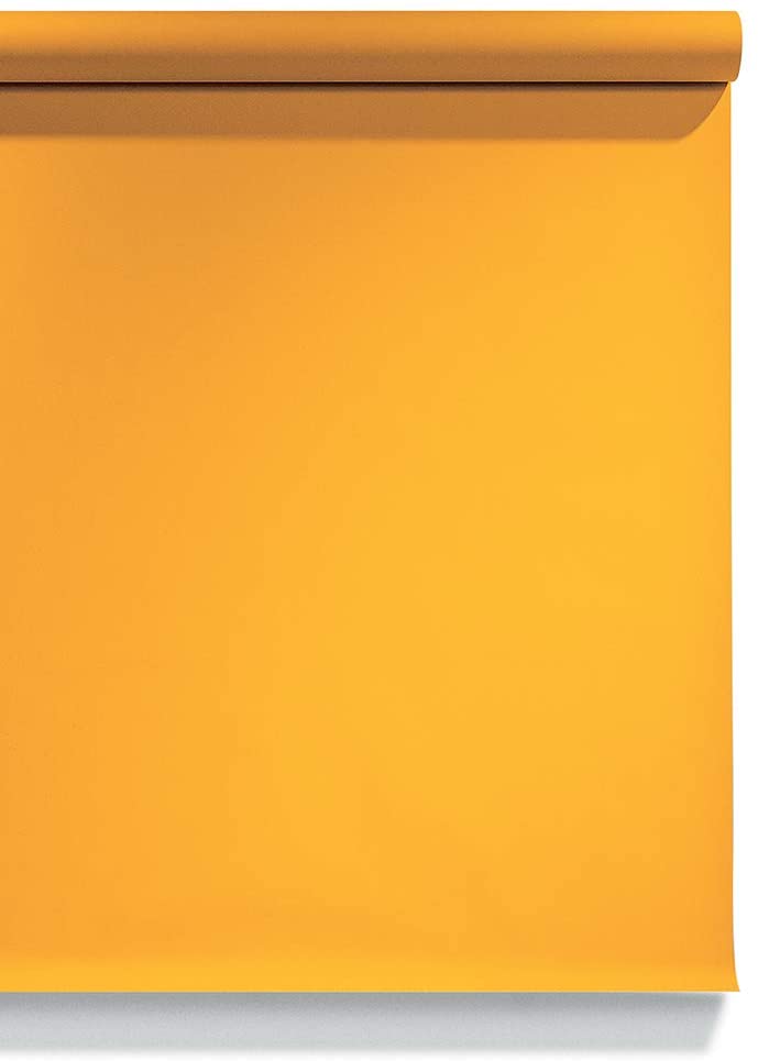 Superior Seamless Background Paper 27 Yellow Orange 2.75mt x 11mt