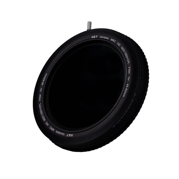 H&Y RevoRing Variable ND ND3-1000 Filter with Circular Polarizer 46-62mm (67mm)