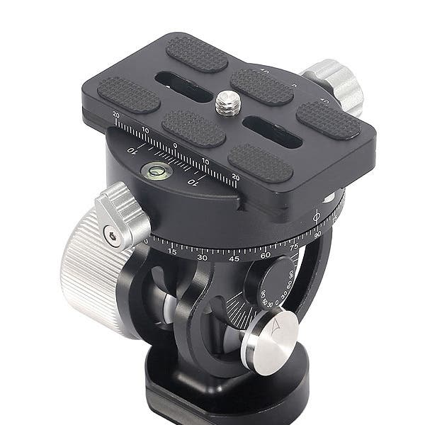 Leofoto VH10 Monopod head max load of 10kg (with Panning Clamp