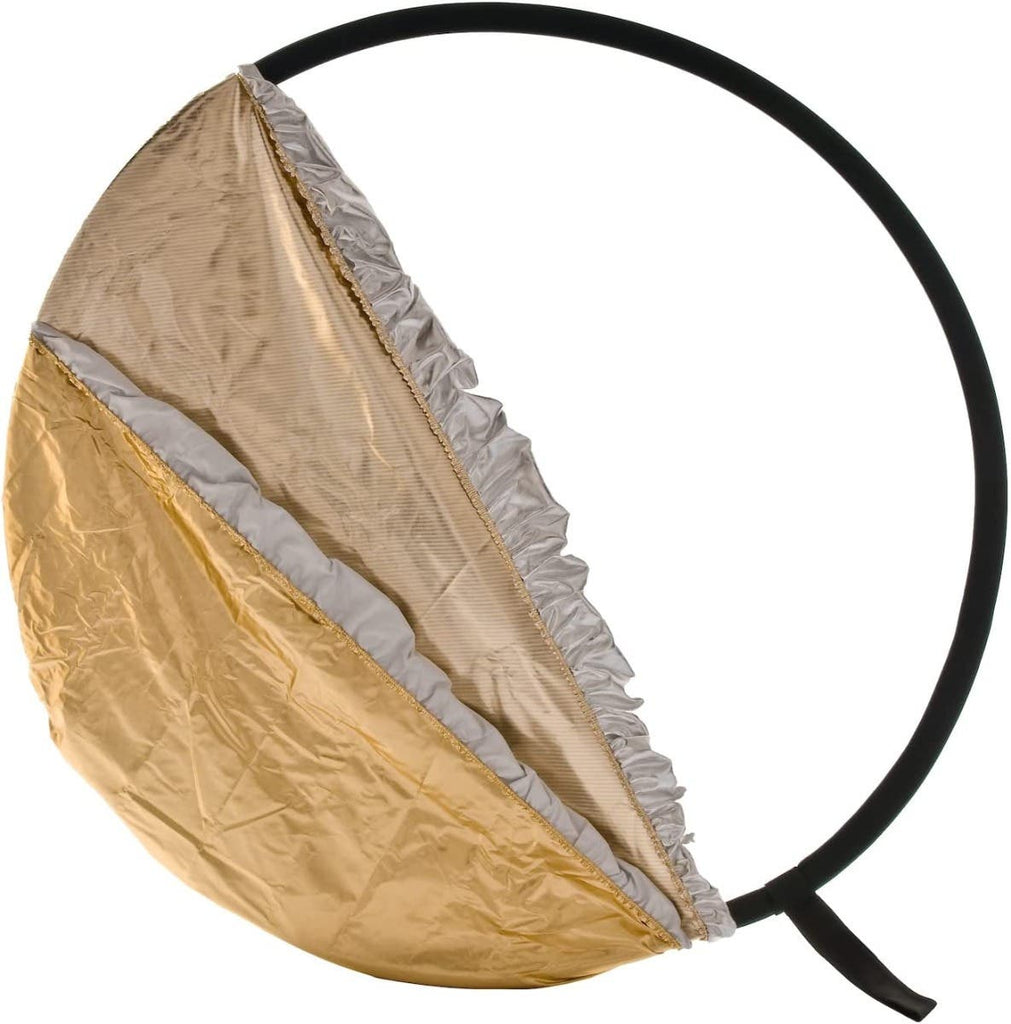 Lastolite Reflector 5 in 1 Premium 80cm Easyhold with Handles (Gold/Black/Silver)