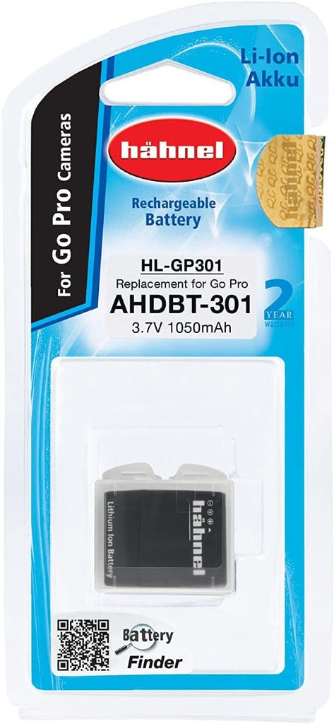 Hahnel AHDBT-301 battery GoPro