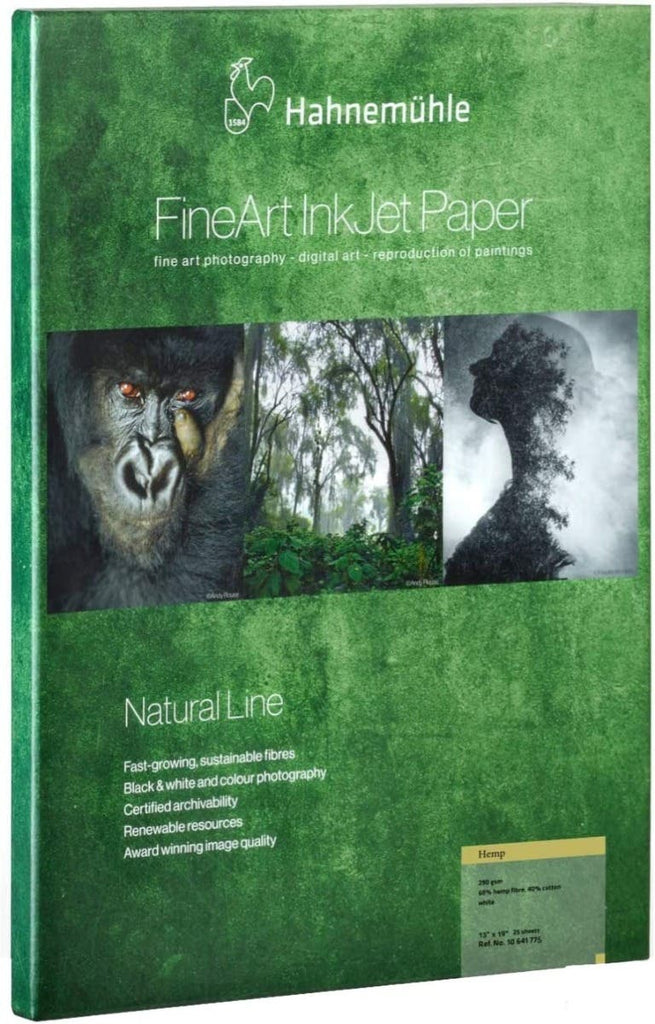 Hahnemuhle A4 Fineart Inkjet Paper introductory kit HEMP 3 sheets