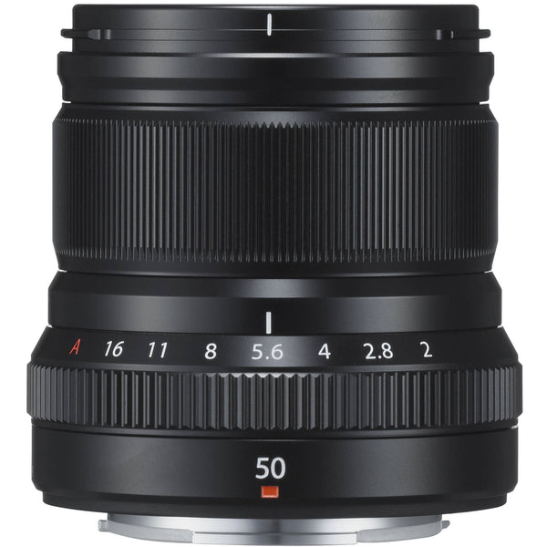 FUJIFILM XF 50mm f/2 R WR Lens (Black)