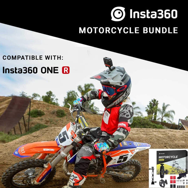 Insta360 Motorcyle Mount Bundle For InstaONE RS, InstaONE X2, InstaONE GO 2