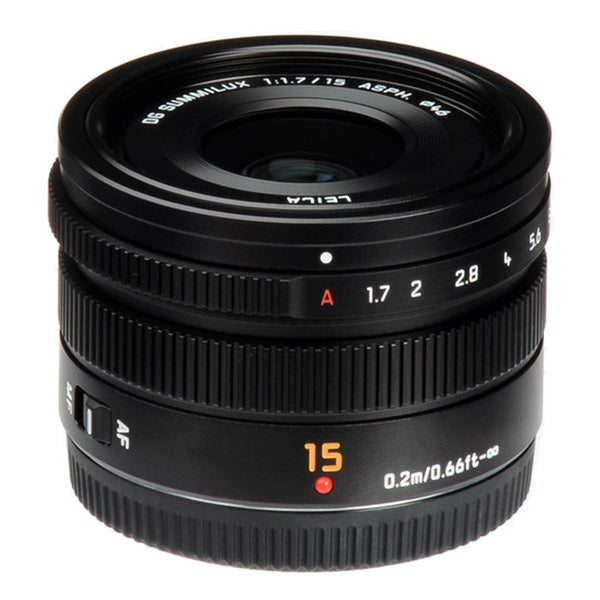 Lumix G Leica 15mm F1.7 Summilux Lens