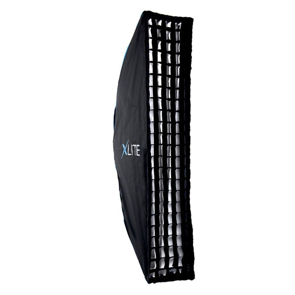 Xlite 25 x100cm Pro Umbrella Strip Softbox + Grid & Mask for S-Type
