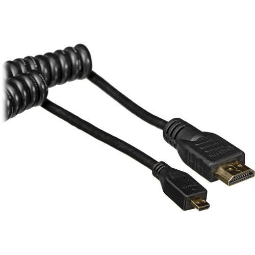 Atomos Micro to Full HDMI Coiled Cable (19.7 to 25.6 inch)