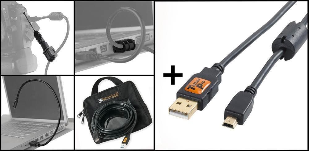 Tether Tools Starter Tethering Kit with USB 3.0 Type-B Cable
