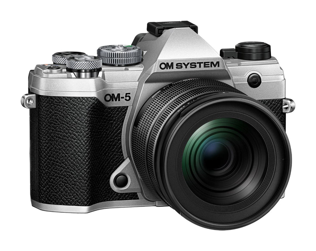 OM System OM-5 Mirrorless Camera with M.Zuiko ED 12-45mm Lens Kit (Silver)