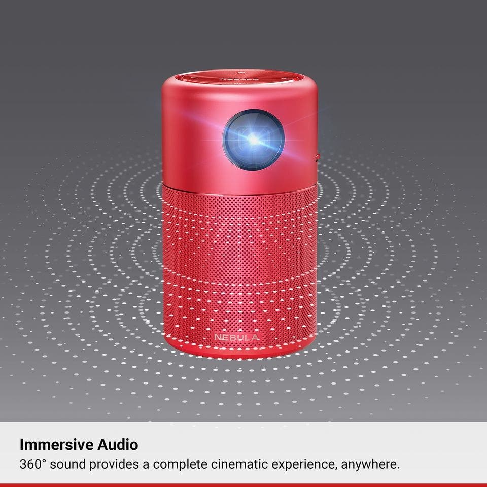 Nebula Capsule - Red (Limited Edition) WiFi Wireless
