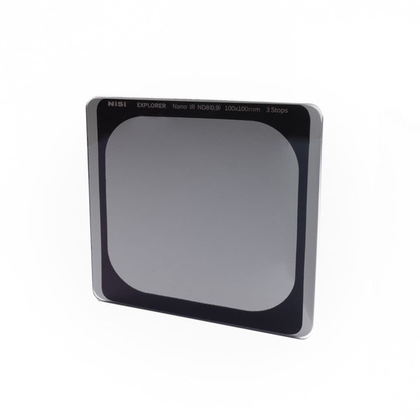 NiSi Explorer Collection 100x100mm Nano IR Neutral Density filter ND8 (0.9) 3 Stop