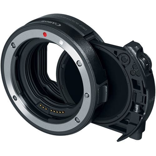 Canon Drop in Filter Mount Adapter EF-EOS R with ND Filter