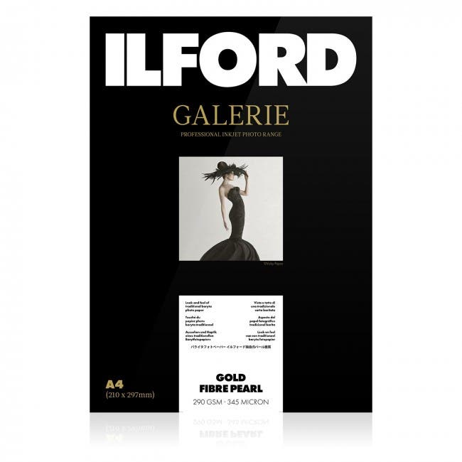 Ilford Galerie Gold Fibre Pearl 290gsm A3 29.7cm x 42cm 25 Sheet