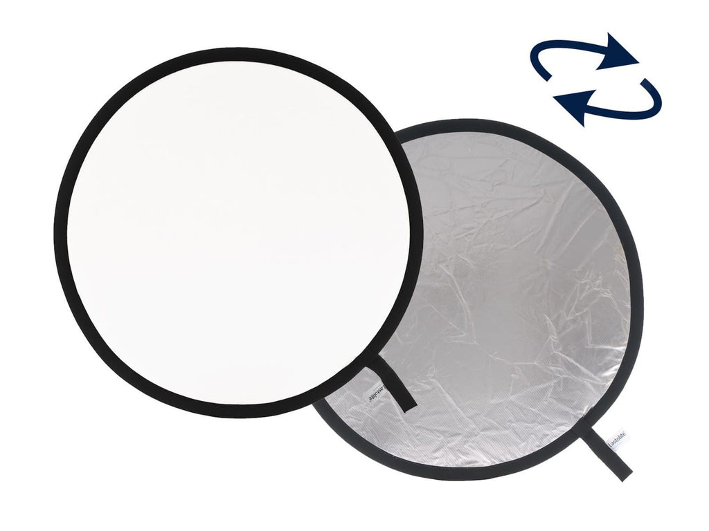Lastolite Reflector 50cm (Sliver/White) Collapsible & Bag