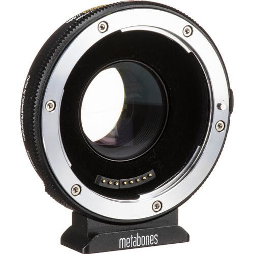 Metabones Canon EF to MFT T Lens Adapter 0.58x for (Black)magic Design Super 16 Cameras
