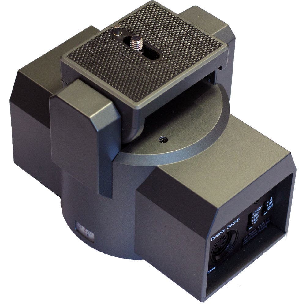 motorized pan tilt head for camcorder