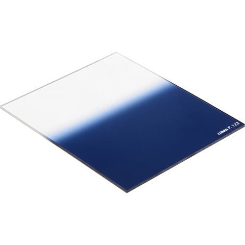 Cokin P Series Hard-Edge Graduated Blue 0.6 Filter (2-Stop)