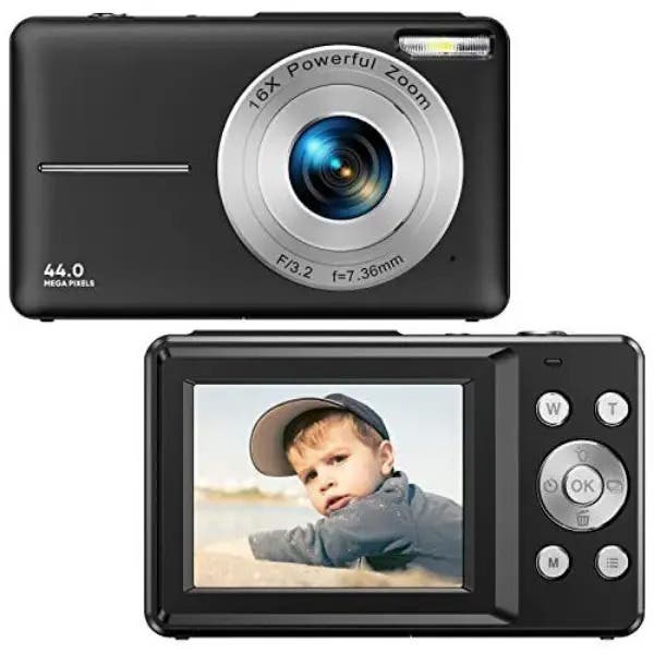 Pulse 44mp Digital Compact Camera (Black)