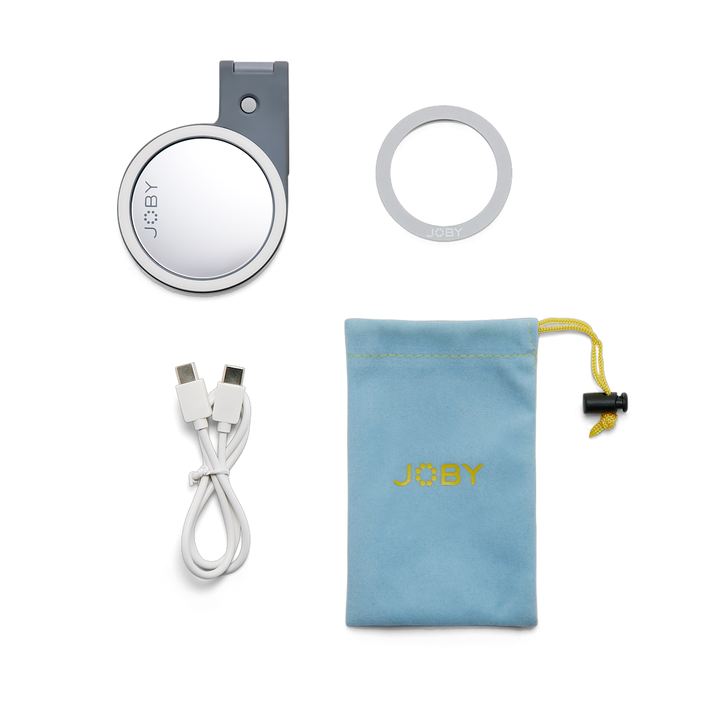 JOBY Beamo Ring Light for MagSafe (Grey) (JB01755-BWW)