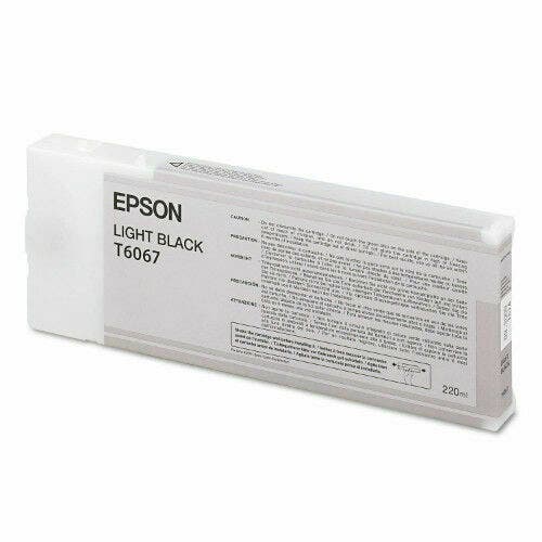 Epson T6067 UltraChrome K3 Light Black Ink Cartridge (220 ml)