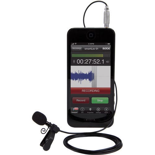 RODE SmartLav+ Lavalier Condesner Microphone for Smartphones