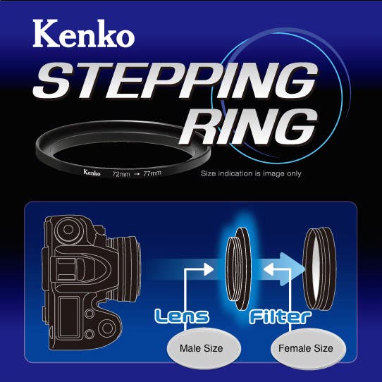 Kenko 6758mm StepDown Ring Camera Electronic