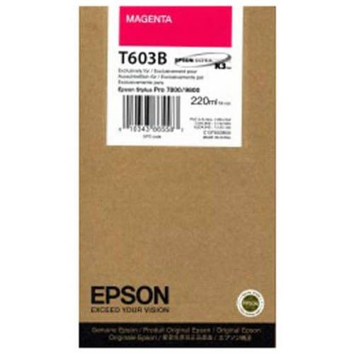 Epson T603B00 Magenta UltraChrome K3 Ink Cartridge (220 ml)