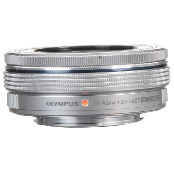 Olympus M.Zuiko ED 14-42mm f/3.5-5.6 EZ Lens (Silver)
