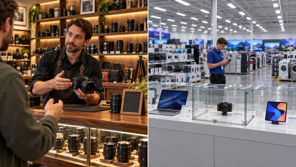 Camera Shop or Camera Store: Where Should You Buy Photography Gear?