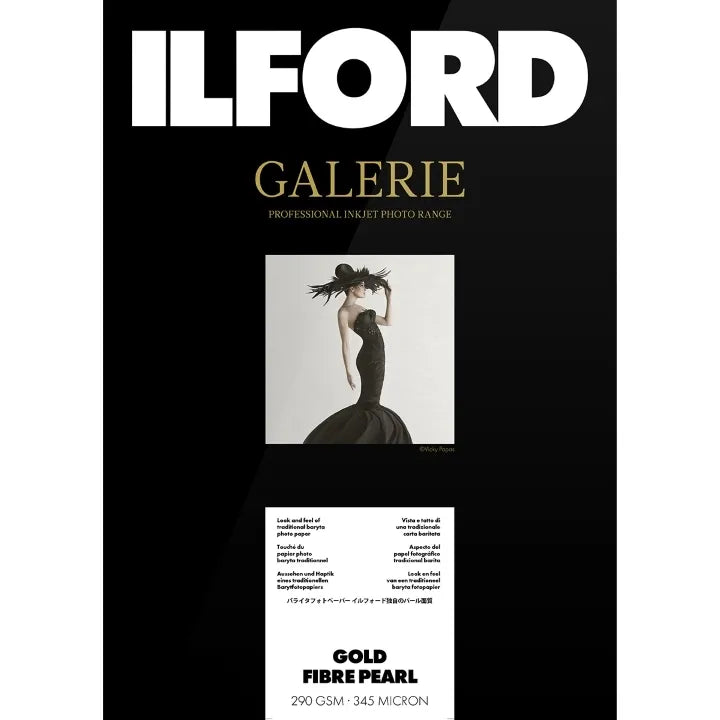 Ilford GALERIE Gold Fibre Pearl 290GSM A3+ - 50 Sheets