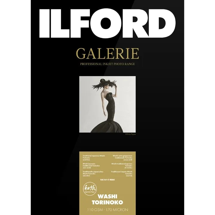 Ilford Galerie Washi Torinoko 110GSM A3+ - 25 Sheets