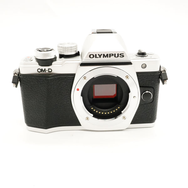 Pre-Owned Olympus EM10 II Body only Silver Boxed As New SN: BHKA76912 (Second Hand)